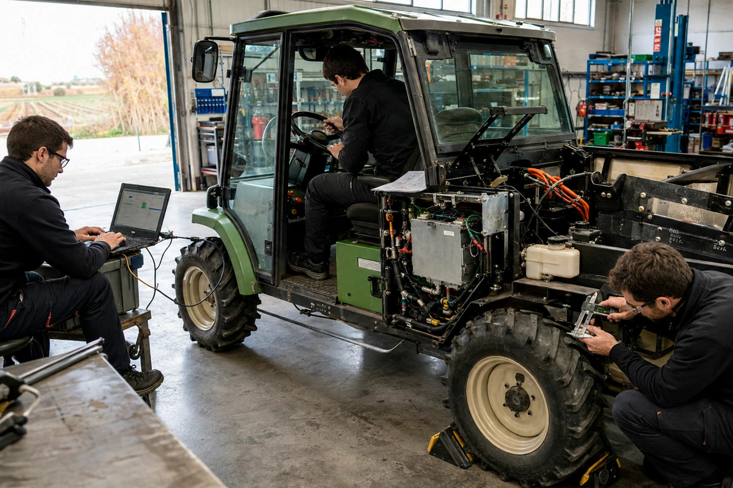 Diseño e ingeniería de vehículos industriales agrícolas de nueva generación en el proyecto AgriCars New Age.